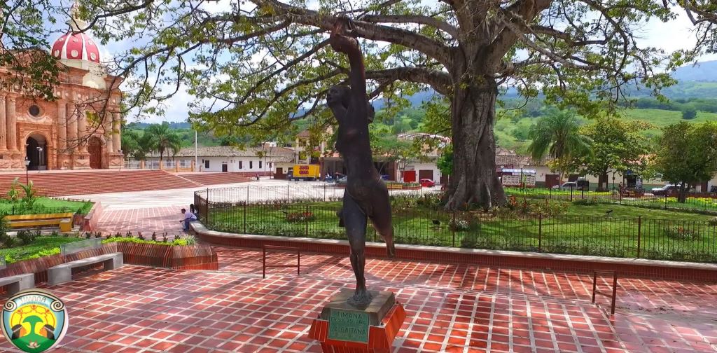 Cacica Gaitana Homenaje a la Cacica Gaitana en la plaza principal del municipio de Timaná, Sur del Huila. Foto Suministrada