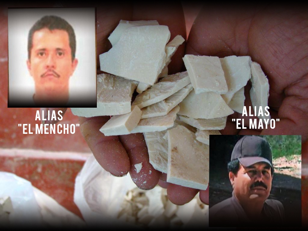 Fotomontaje Mencho y El Mayo