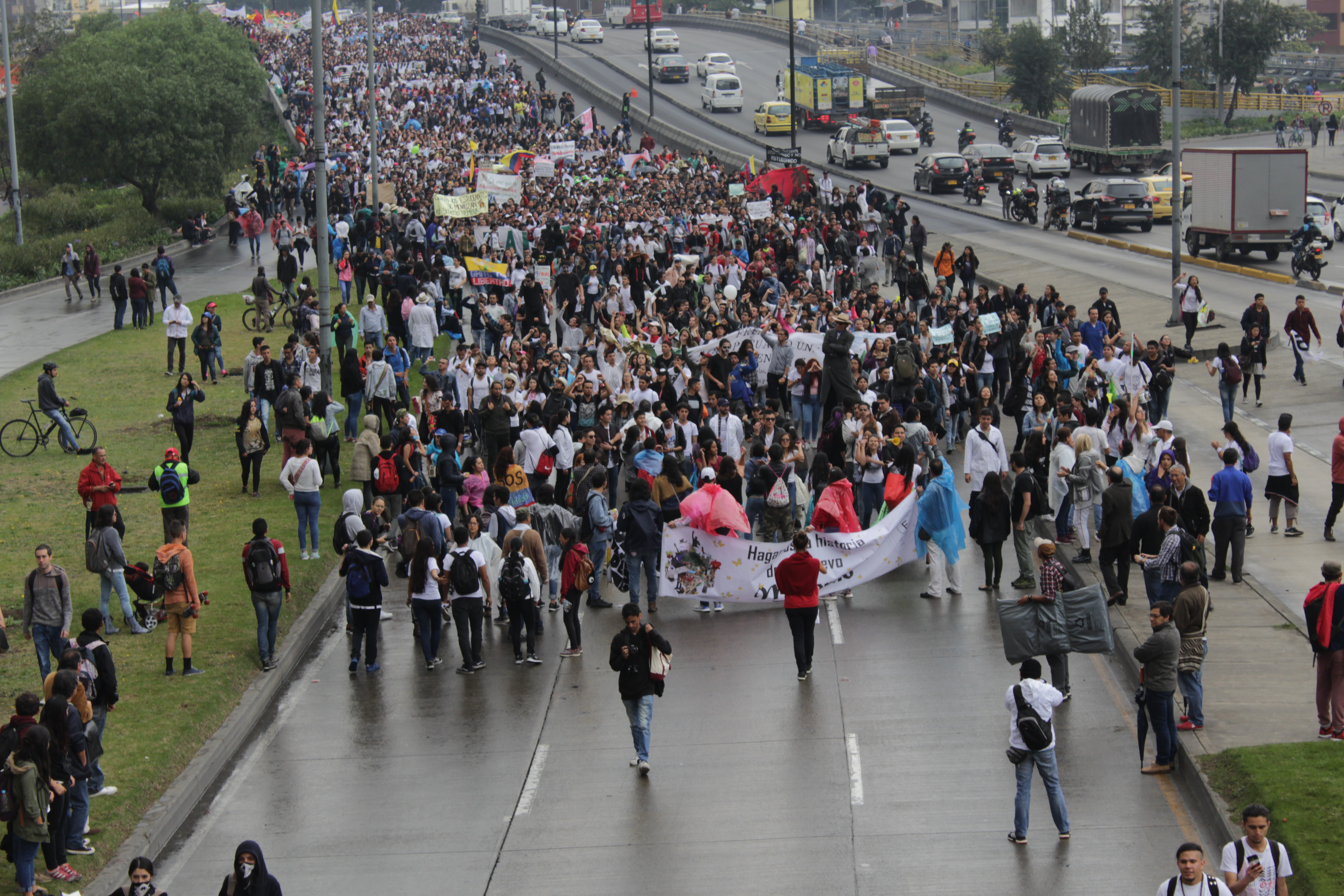 Multitudinaria manifestación 