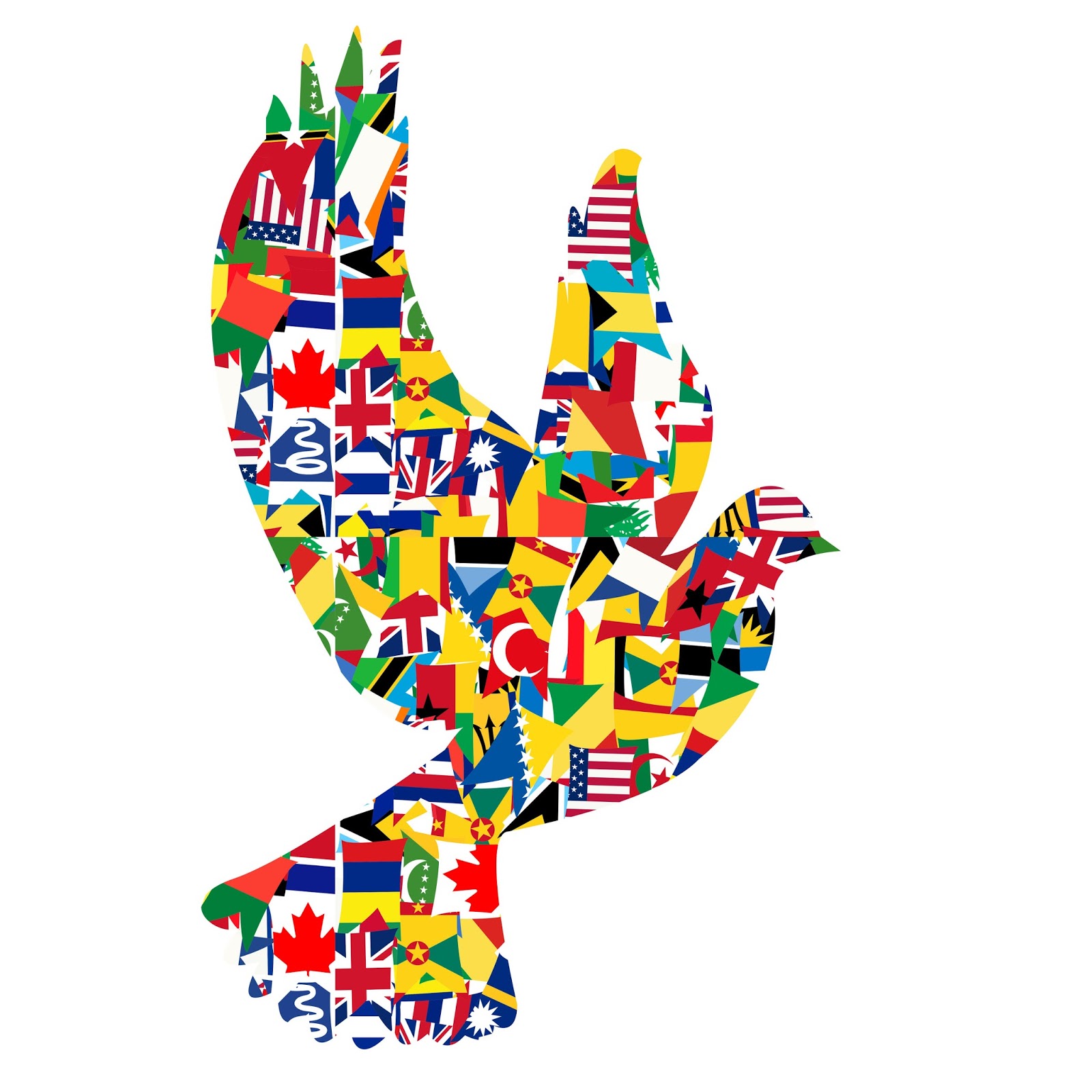 peace dove flags