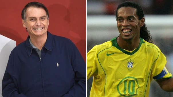 Polémica en Brasil por  apoyo de ex-futbolistas a candidato Bolsonaro