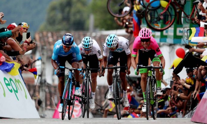 Ciclistas colombianos