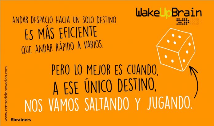 WakeUpBrain postal Foco