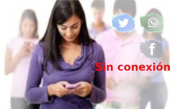 sin conexión