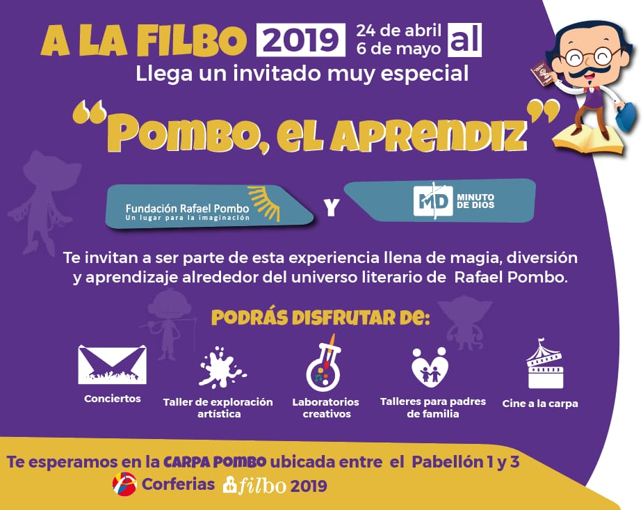Vamos a la FilBo 2019 con Rafael Pombo