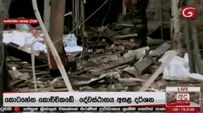 atentado sri lanka