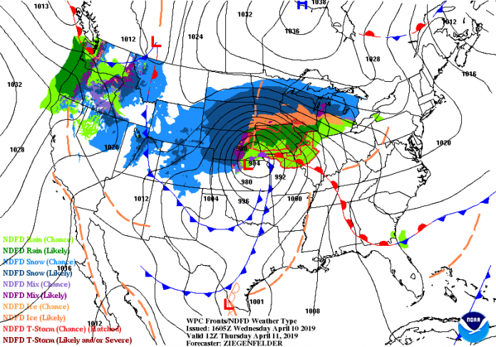 temporada clima USA A un mes de que la peor tormenta invernal en más de medio siglo azotase la zona estadounidense de las Montañas Rocosas y del Medio Oeste, varios estados se aprestan para otra