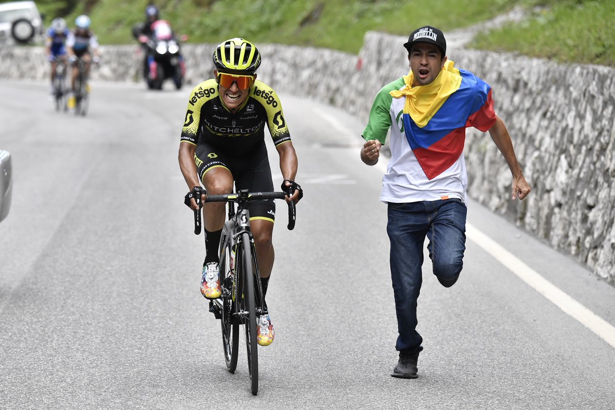 Chavito Chaves ganó la etapa 19 del Giro de Italia