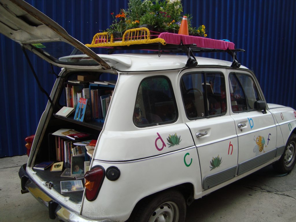 Bibliotecas rodantes en la Filbo 2019: Biblocarrito R4