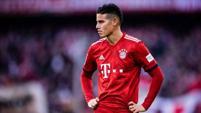 James Rodriguez en Bayern Munich