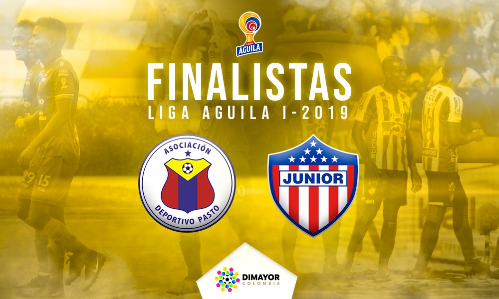 Junior y Pasto, protagonistas de la final de la Liga Águila