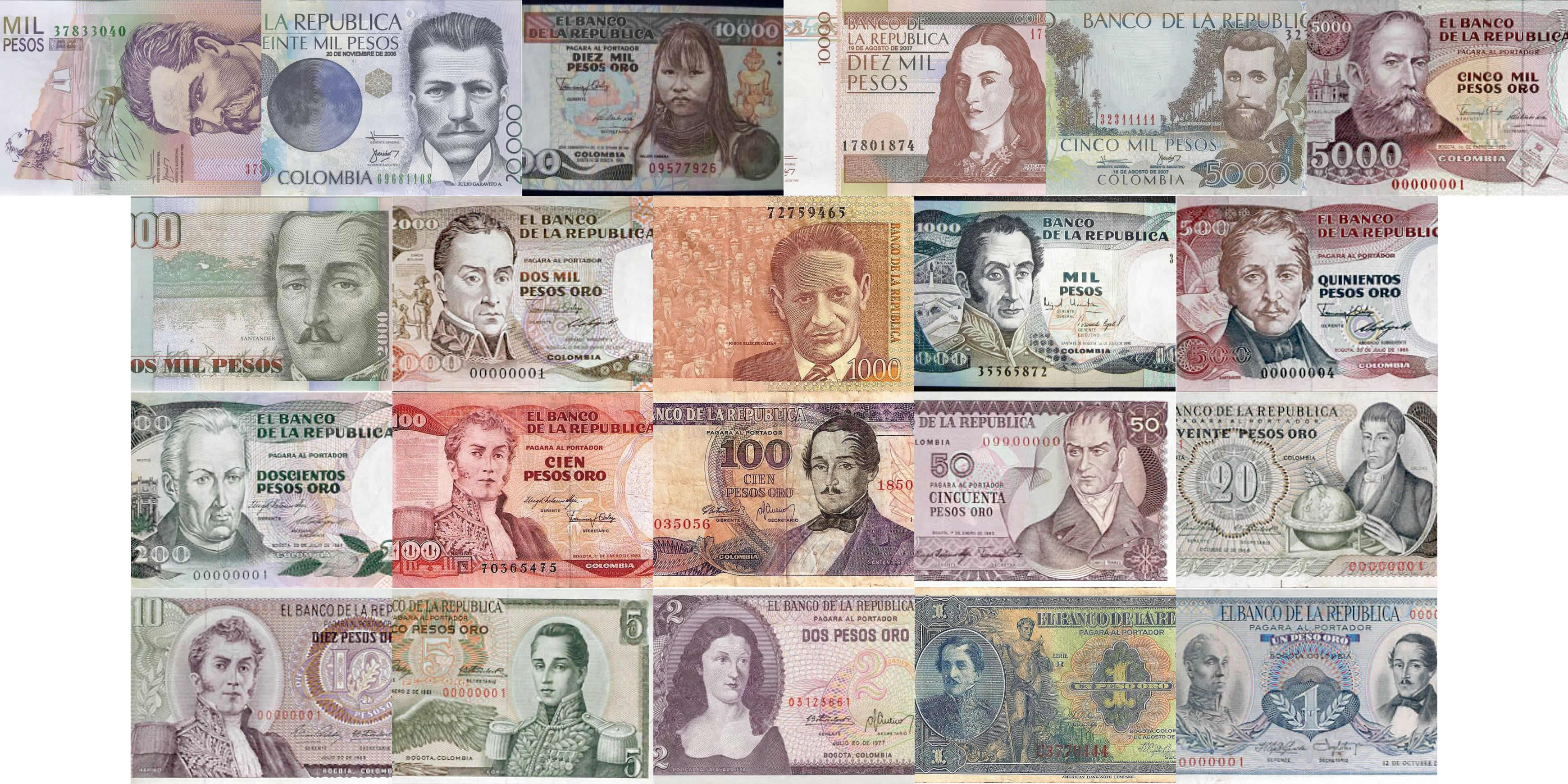 Colombia Una Historia Contada En Billetes Y Monedas