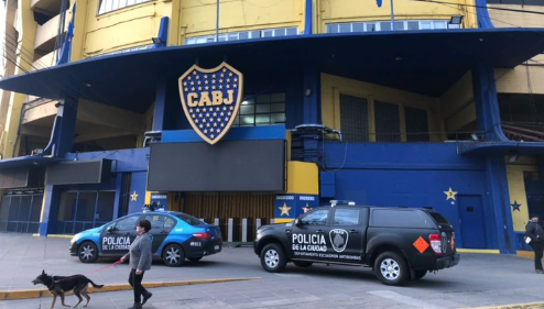 Amenaza al estadio de la Bombonera, evacuado por una supuesta bomba