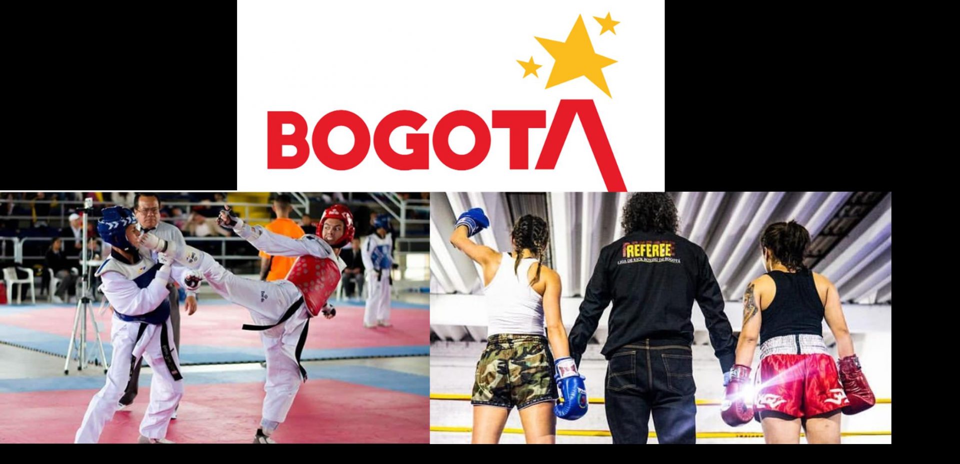 Entre taekwondo y artes marciales mixtas, Bogotá es