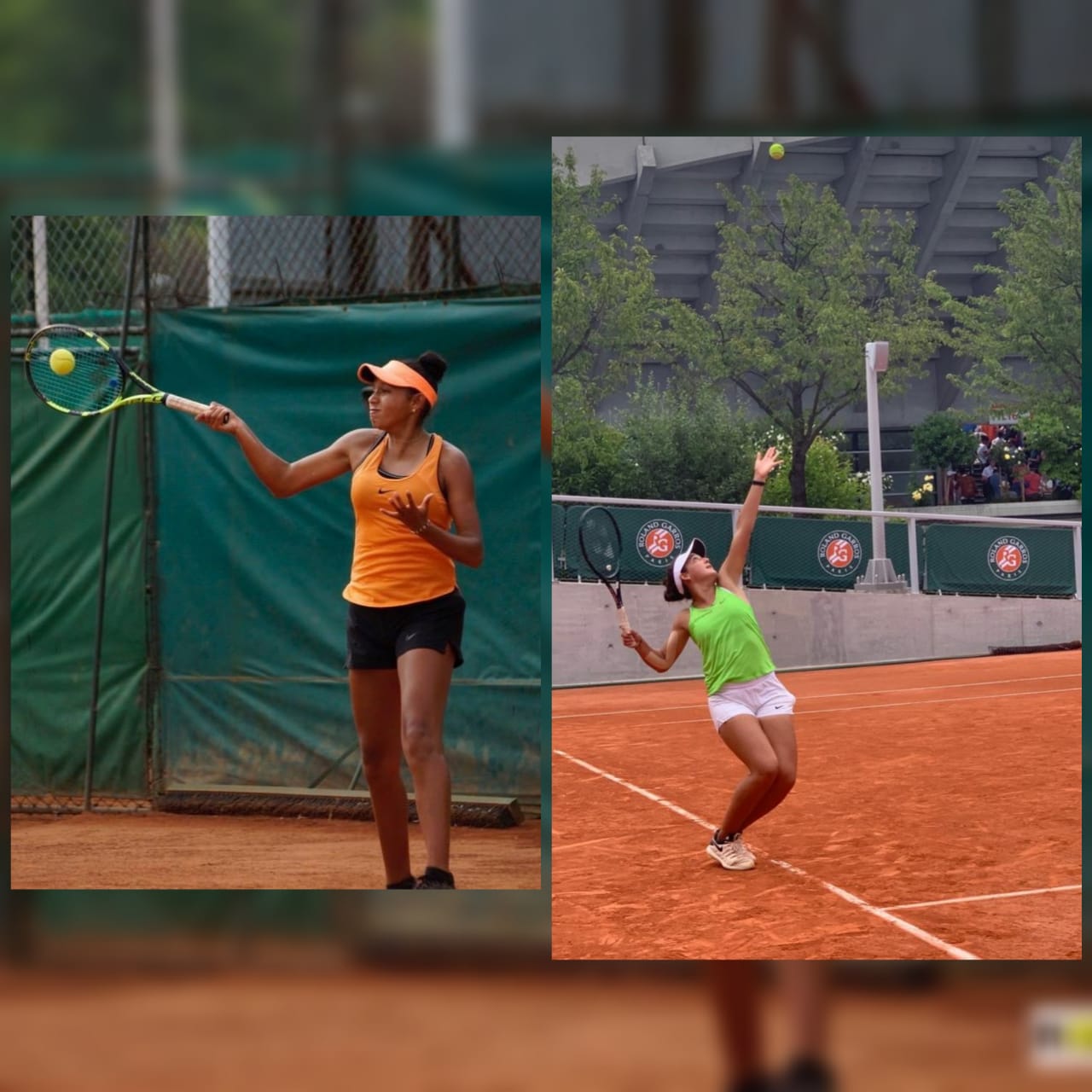 Kelly Vargas y Antonia Samudio, son las nuevas promesas del tenis colombiano