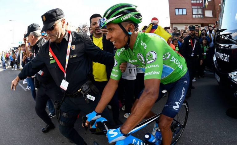 Etapa 17 Vuelta a España: Nairo Quintana segundo en la clasificación general