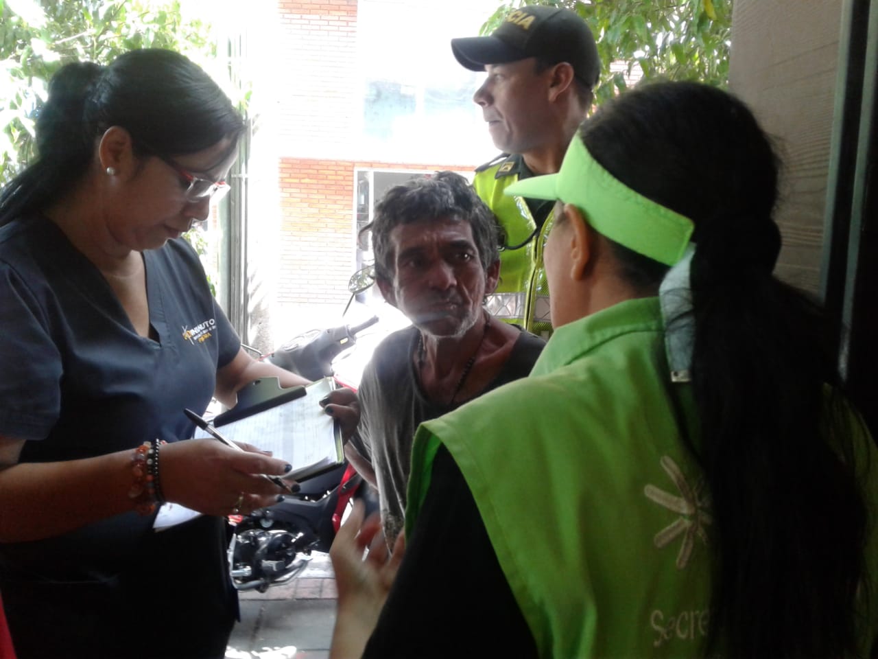 UNIMINUTO en jornada de sensibilización a los habitantes de calle en Neiva