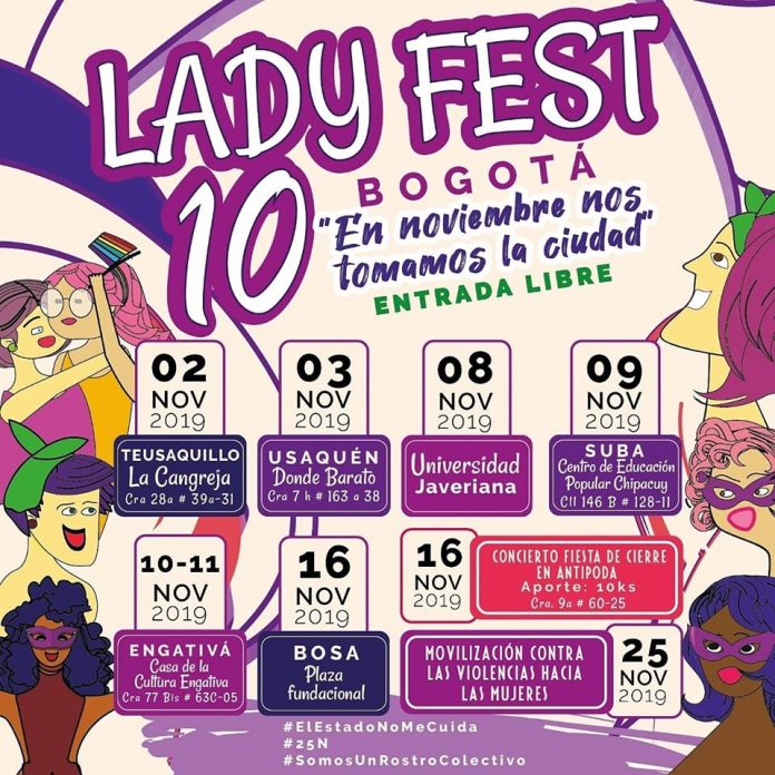 Programación LadyFest 2019