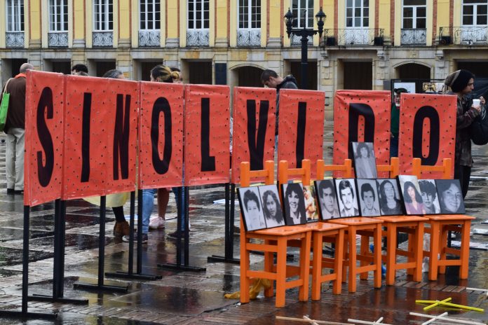 Conmemoración del palacio de justicia