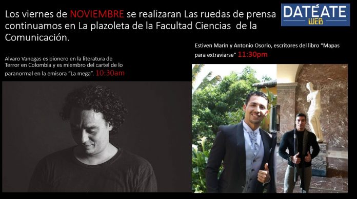 Ruedas de prensa viernes 15
