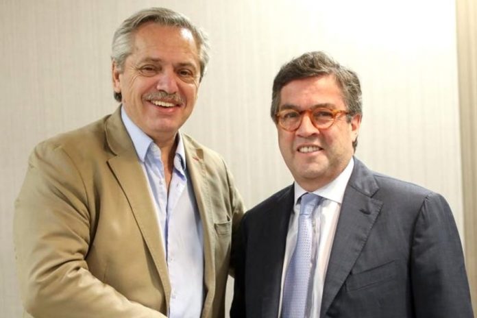 Fernandez y Moreno. Foto de El Clarin