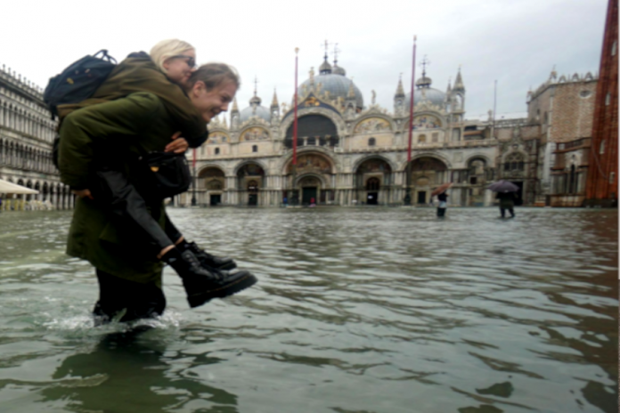 inundaciones en Venecia