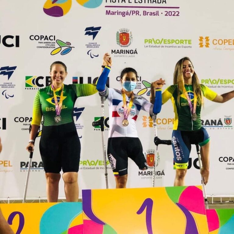 La ‘Reina del Paracycling’ ganó oro en los Panamericanos de Maringa, Brasil