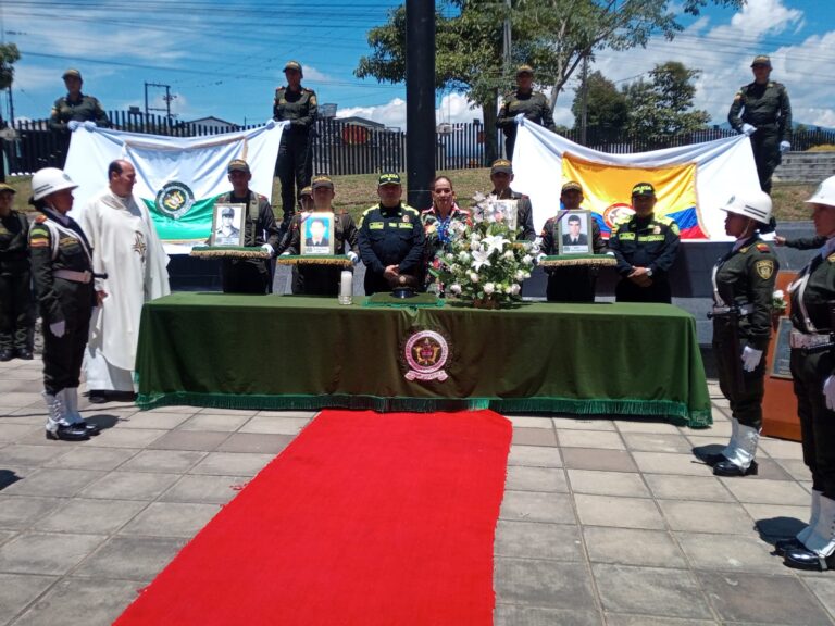 Autoridades del Departamento de Policía Tolima conmemoraron el Día Internacional del Desaparecido