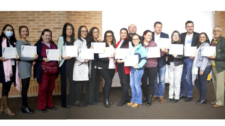 Profesores y Colaboradores de UNIMINUTO Madrid fueron certificados en manejo de lenguaje inclusivo. 
