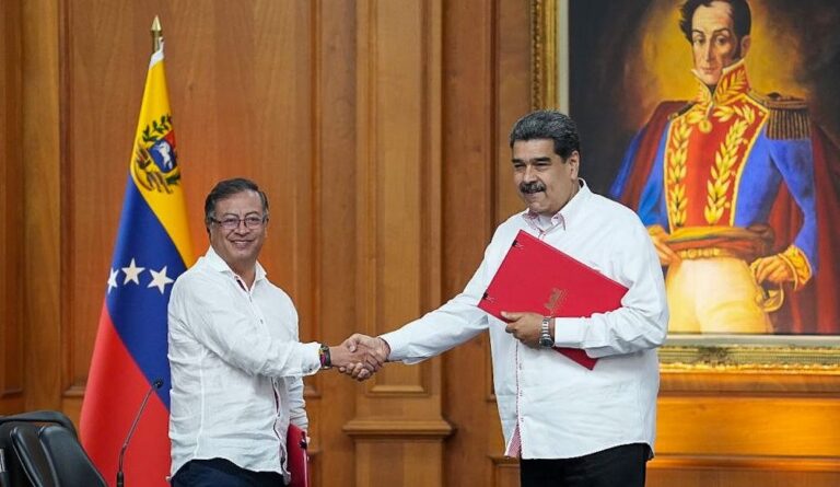 Presidentes Petro y Maduro se reunieron para fortalecer comercio binacional y lucha contra el narcotráfico