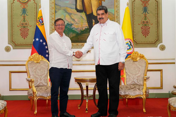 Puntos de acuerdo entre Colombia y Venezuela en el palacio de Miraflores