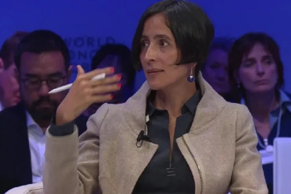 Canje de deuda por naturaleza, Susana Muhamad en Davos