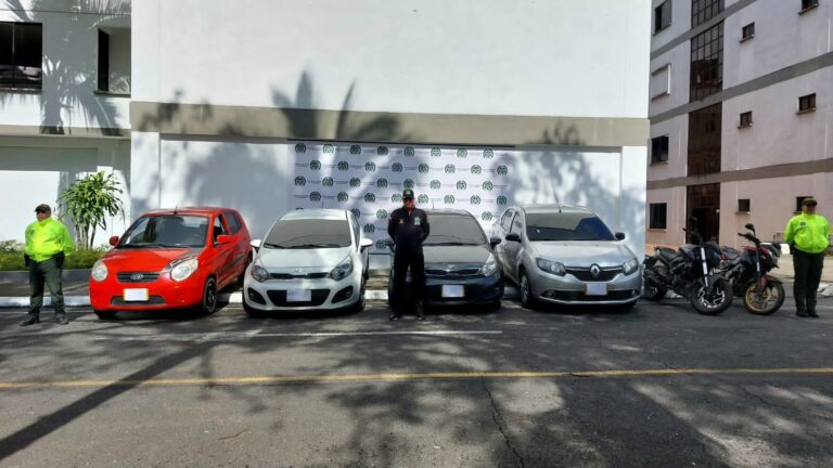 7 Automotores fueron recuperados en la capital tolimense  