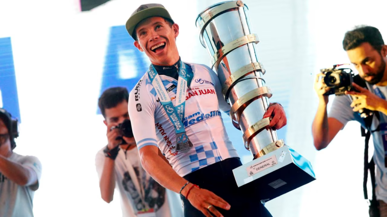 Miguel Ángel ‘Supermán’ López arrancó con pie derecho la temporada ciclistica internacional de los colombianos en este año 2023