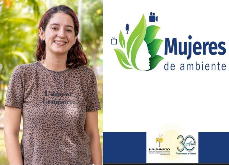 Podcast con María Paula Perdomo en Mujeres de Ambiente: Serie Transmedia de UNIMINUTO Rectoría Sur