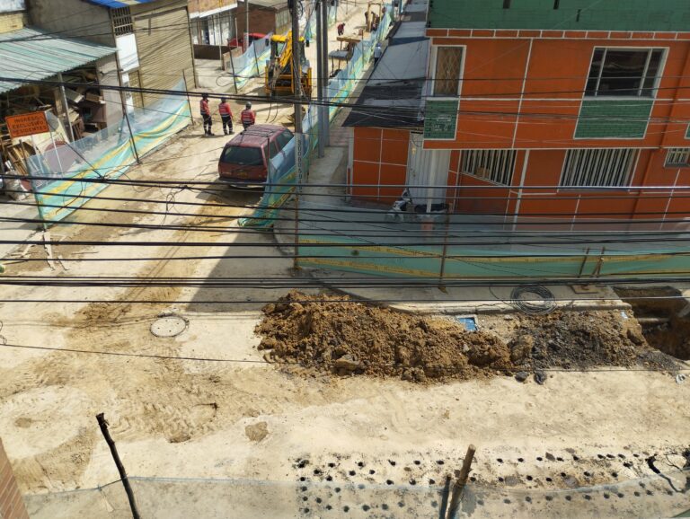 La interminable obra de la calle 29 en Bogotá