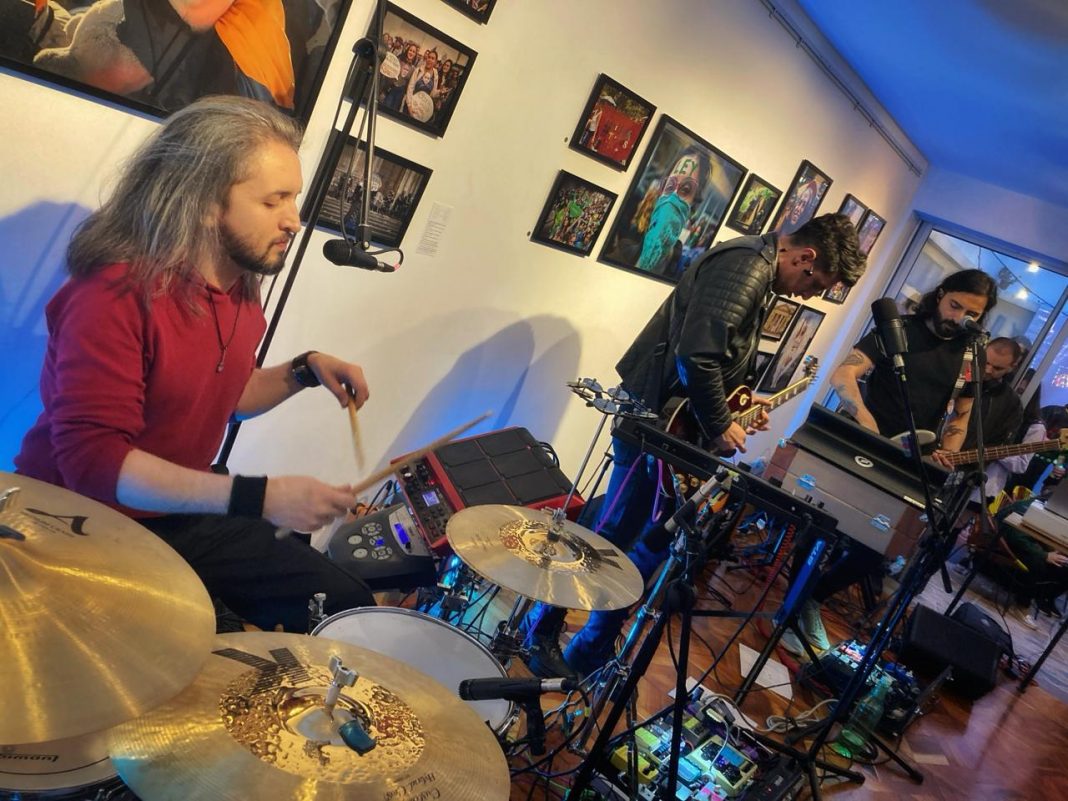 Foto cortesía de la banda Electrofrecuencia.