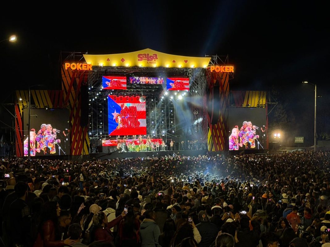 tarima salsa al parque