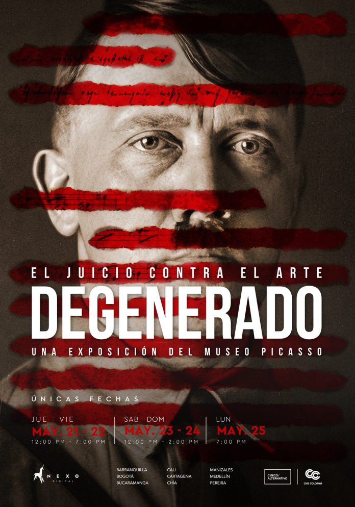Afiche_El juicio contra el arte degenerado